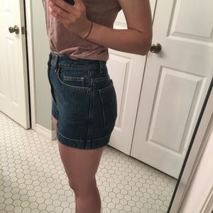 American Apparel Jean Shorts